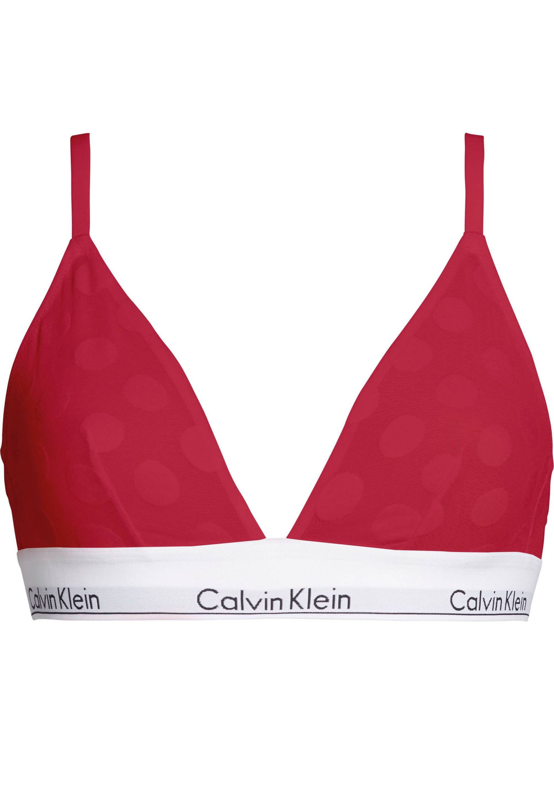 Calvin Klein Underwear Triangel-BH »UNLINED TRIANGLE«, mit dünnen Trägern von Calvin Klein Underwear