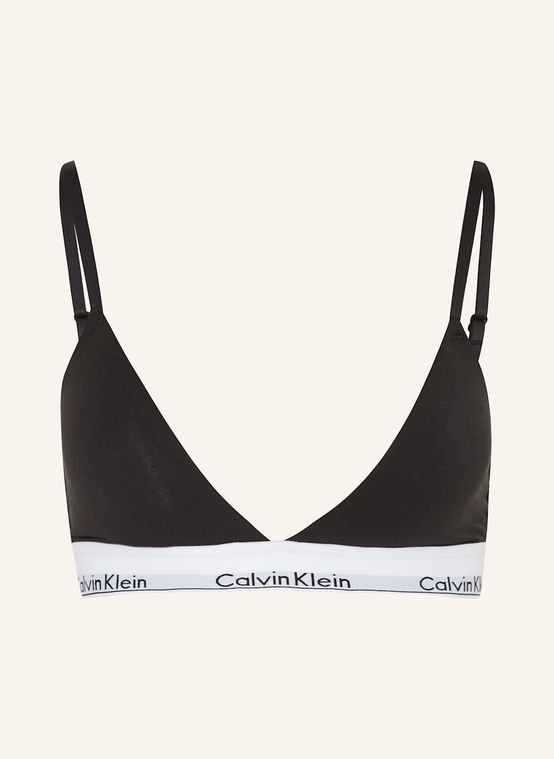 Calvin Klein Triangel-Bh Modern Cotton schwarz von Calvin Klein