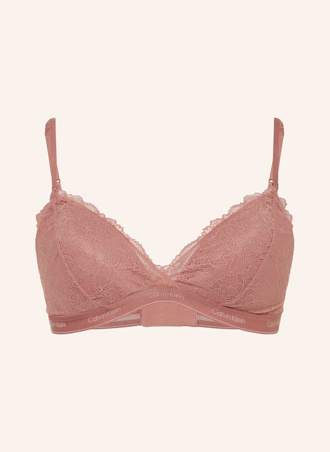 Calvin Klein Triangel-Bh Modern Lace rosa von Calvin Klein