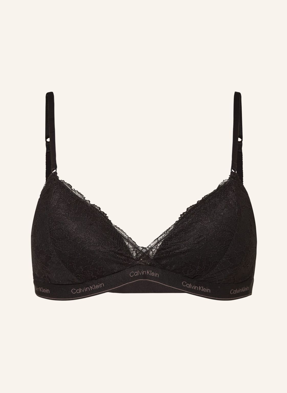 Calvin Klein Triangel-Bh Modern Lace schwarz von Calvin Klein