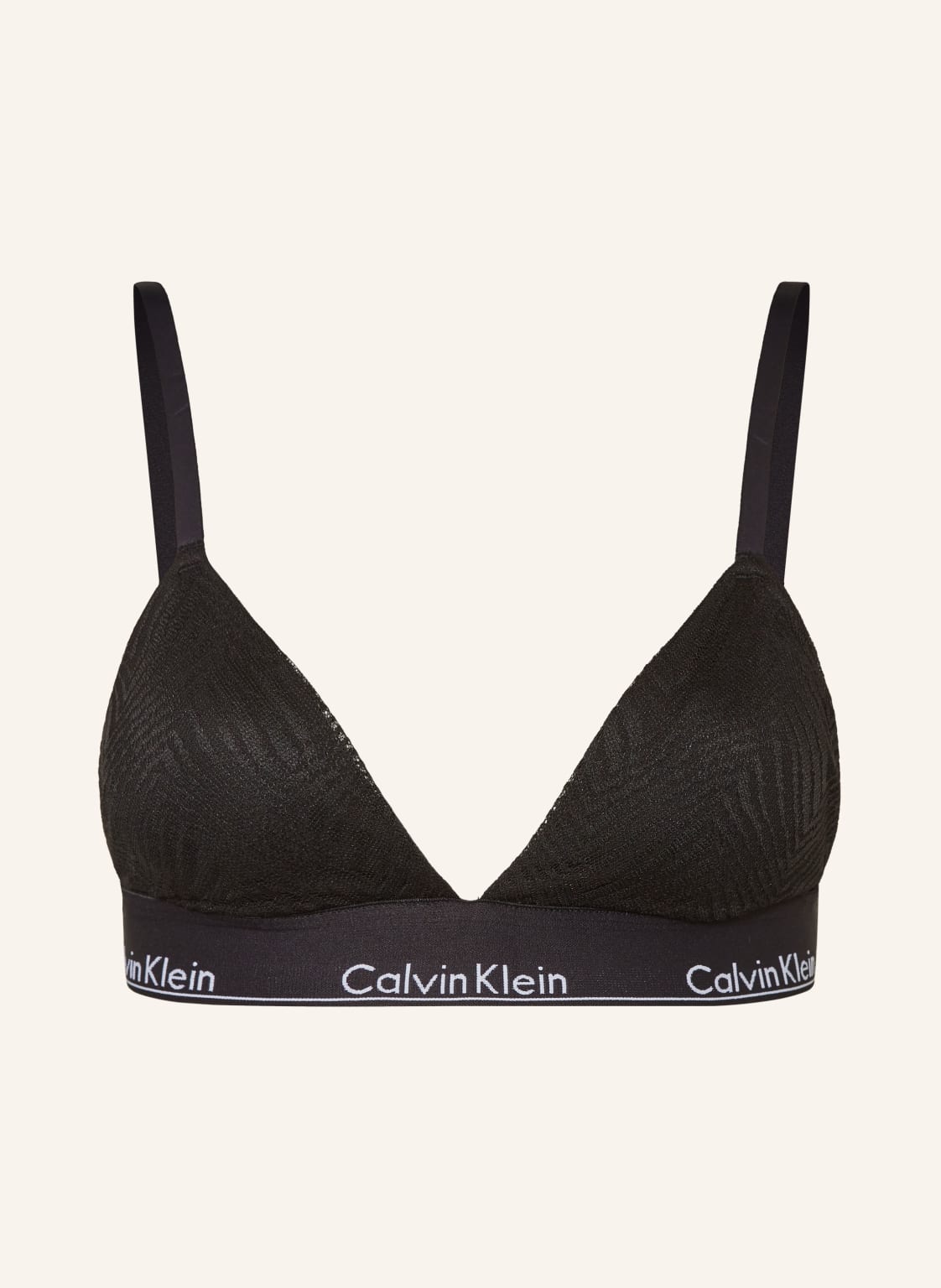 Calvin Klein Triangel-Bh Modern Lace schwarz von Calvin Klein