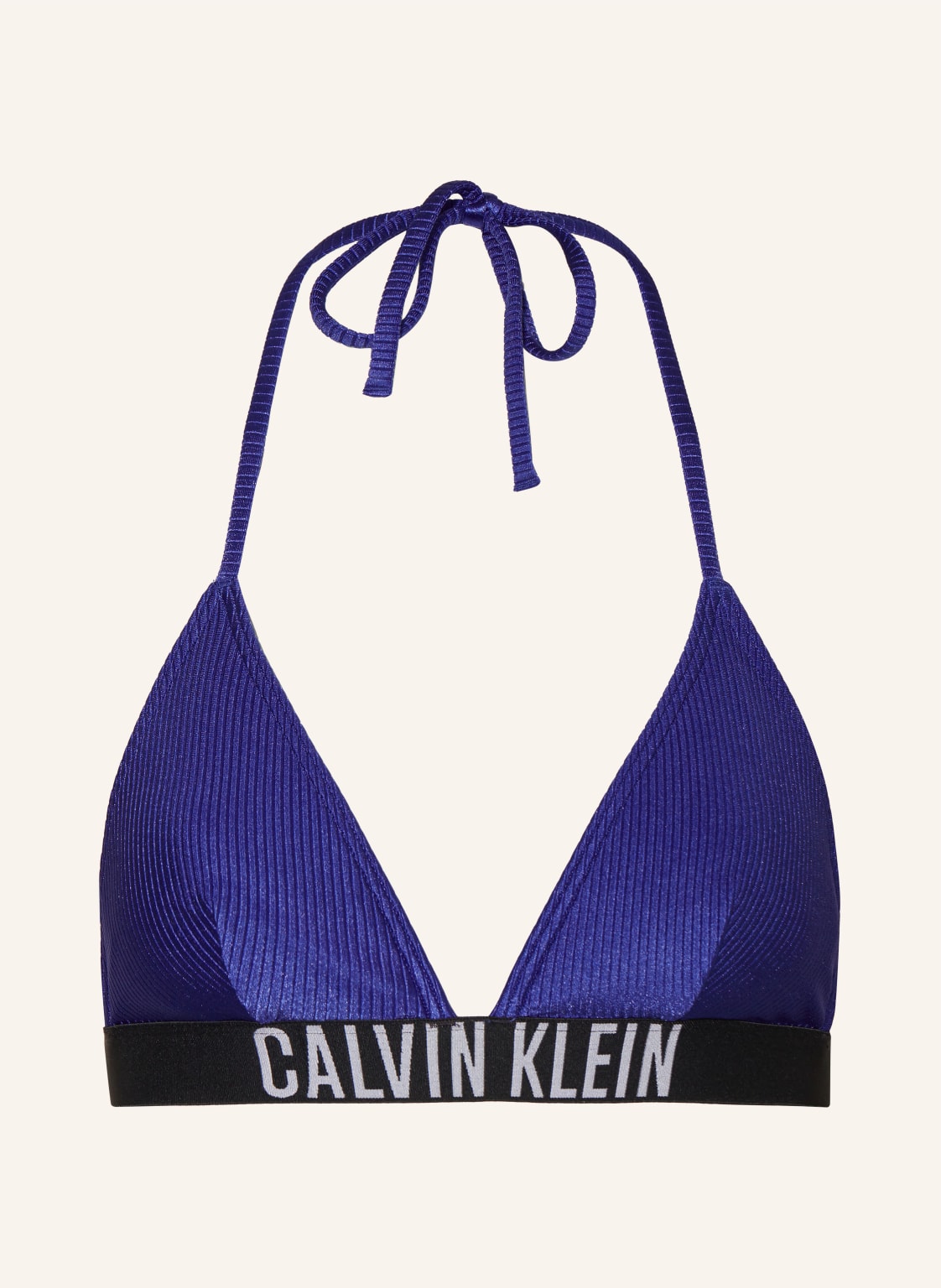 Calvin Klein Triangel-Bikini-Top Intense Power blau von Calvin Klein