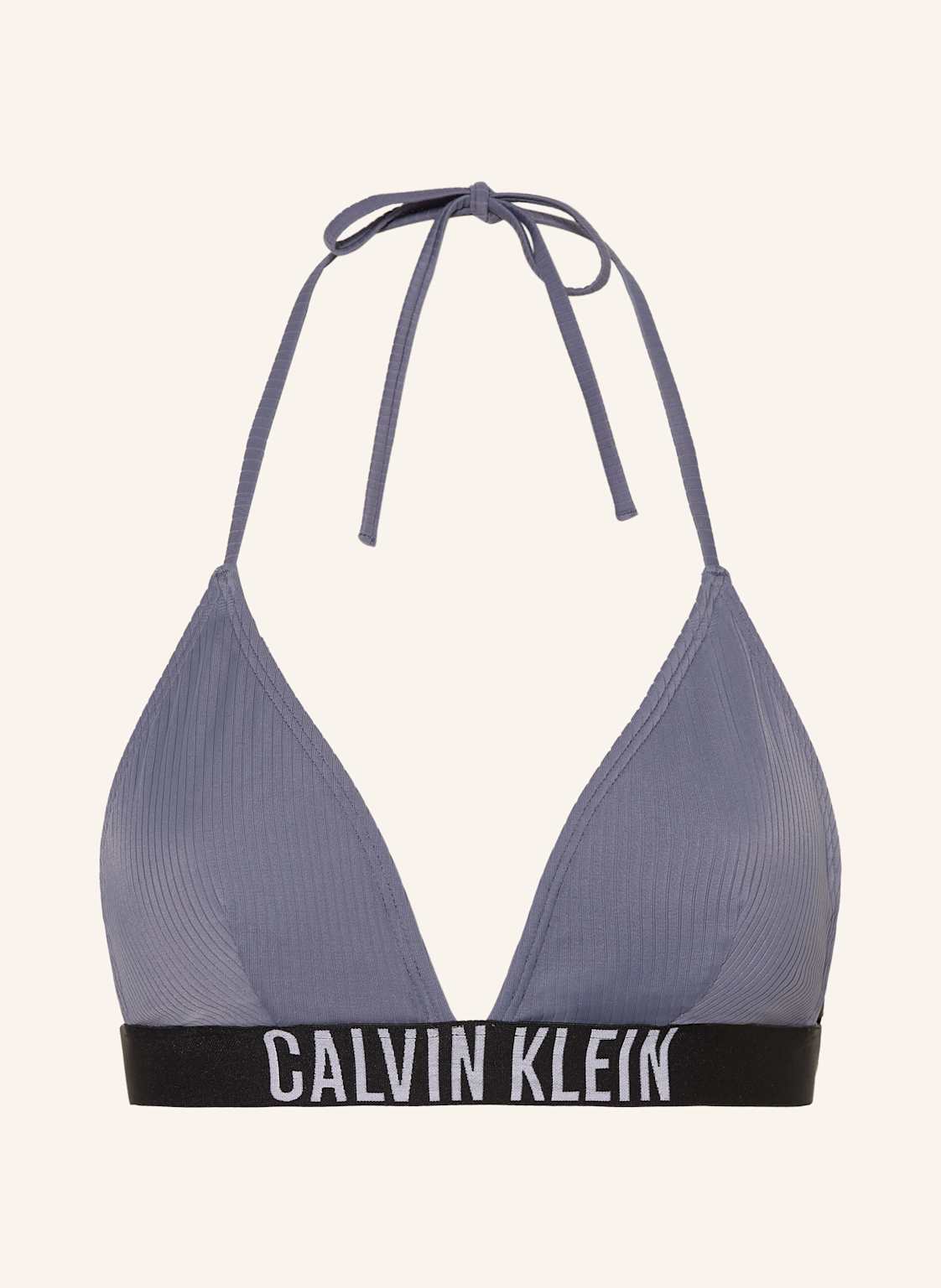 Calvin Klein Triangel-Bikini-Top Intense Power blau von Calvin Klein