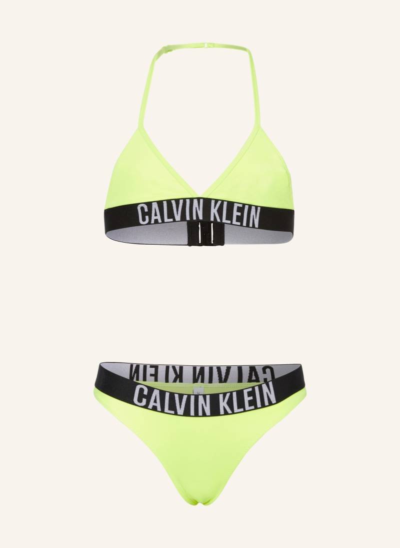 Calvin Klein Triangel-Bikini gruen von Calvin Klein