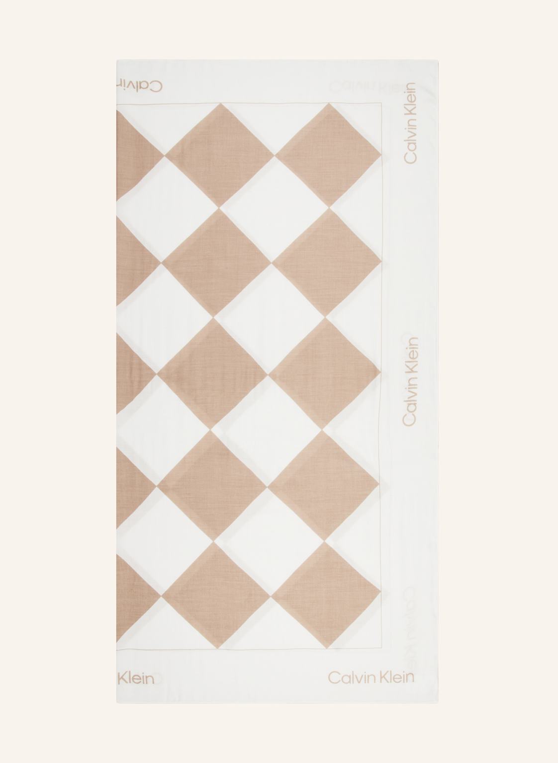 Calvin Klein Tuch beige Calvin Klein Tuch beige von Calvin Klein