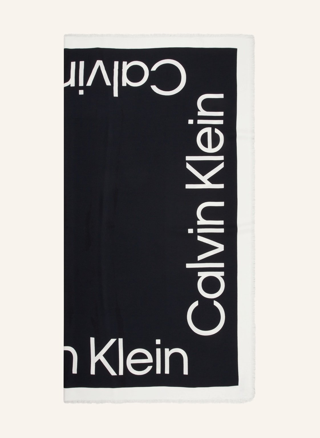 Calvin Klein Tuch schwarz von Calvin Klein