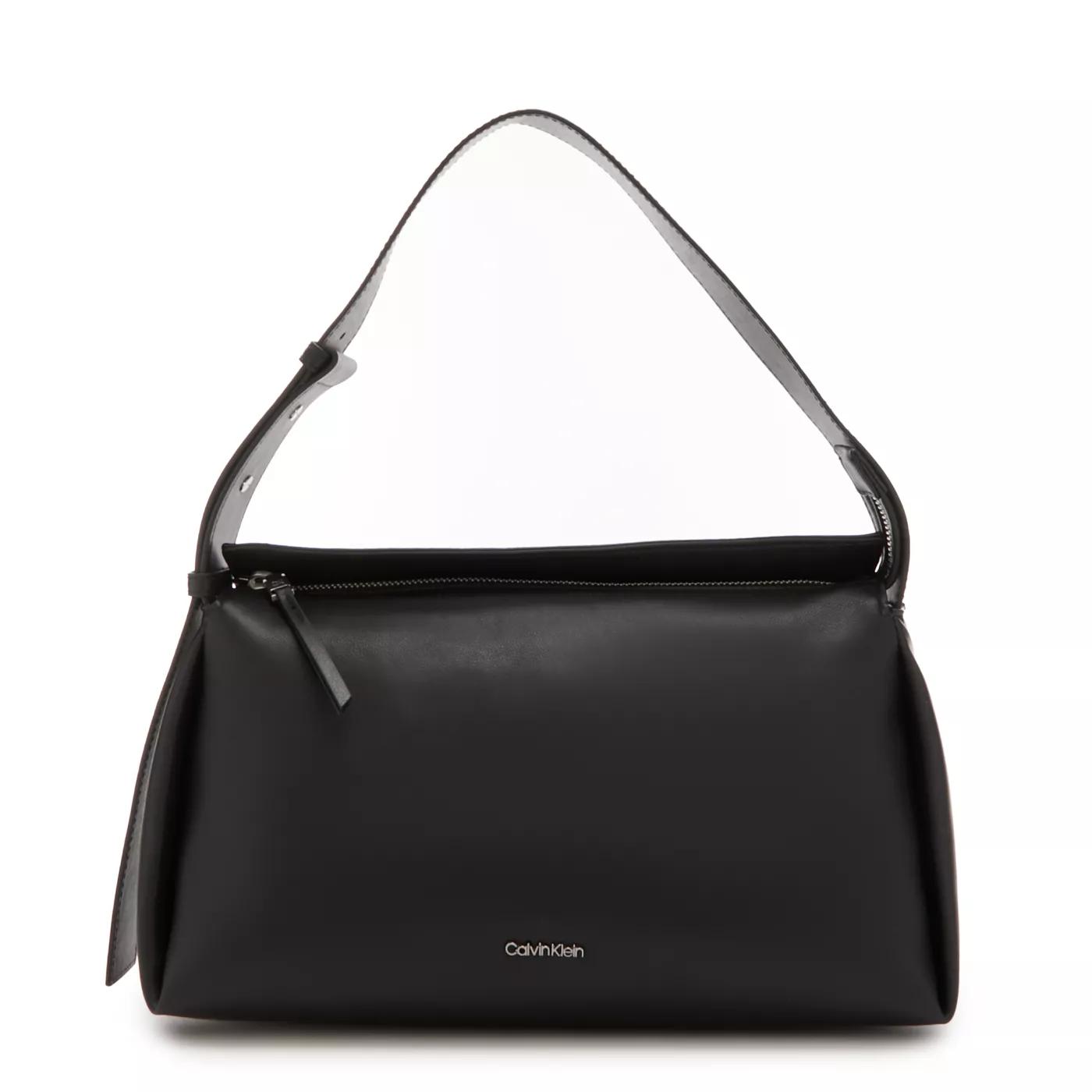 Calvin Klein Umhängetasche - Calvin Klein Gracie damen Schultertasche Schwarz K - Gr. unisize - in Schwarz - für Damen von Calvin Klein