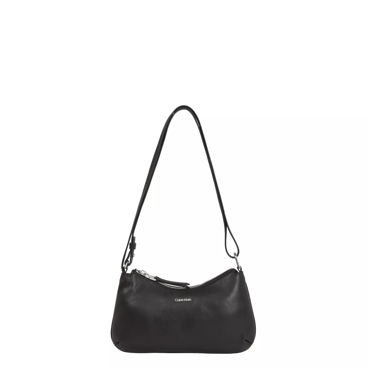 Calvin Klein Umhängetasche - Calvin Klein Must Schwarze Handtasche K60K611681BE - Gr. unisize - in Schwarz - für Damen von Calvin Klein