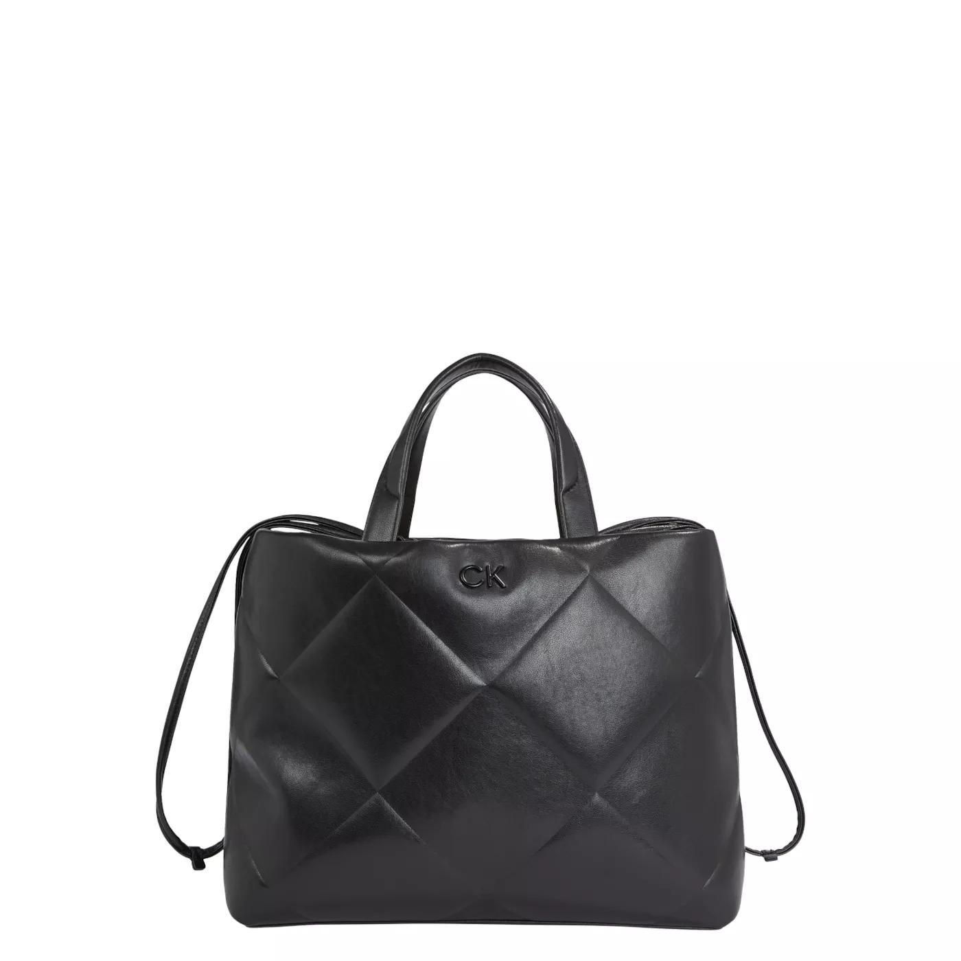 Calvin Klein Umhängetasche - Calvin Klein Quilt damen Handtasche Schwarz K60K61 - Gr. unisize - in Schwarz - für Damen von Calvin Klein