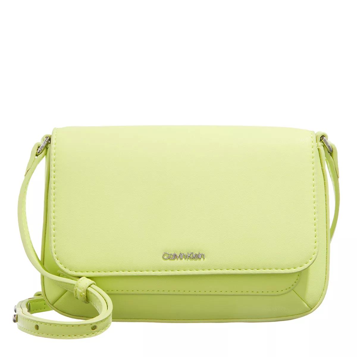 Calvin Klein Umhängetasche - Ck Must Crossbody - Gr. unisize - in Grün - für Damen von Calvin Klein