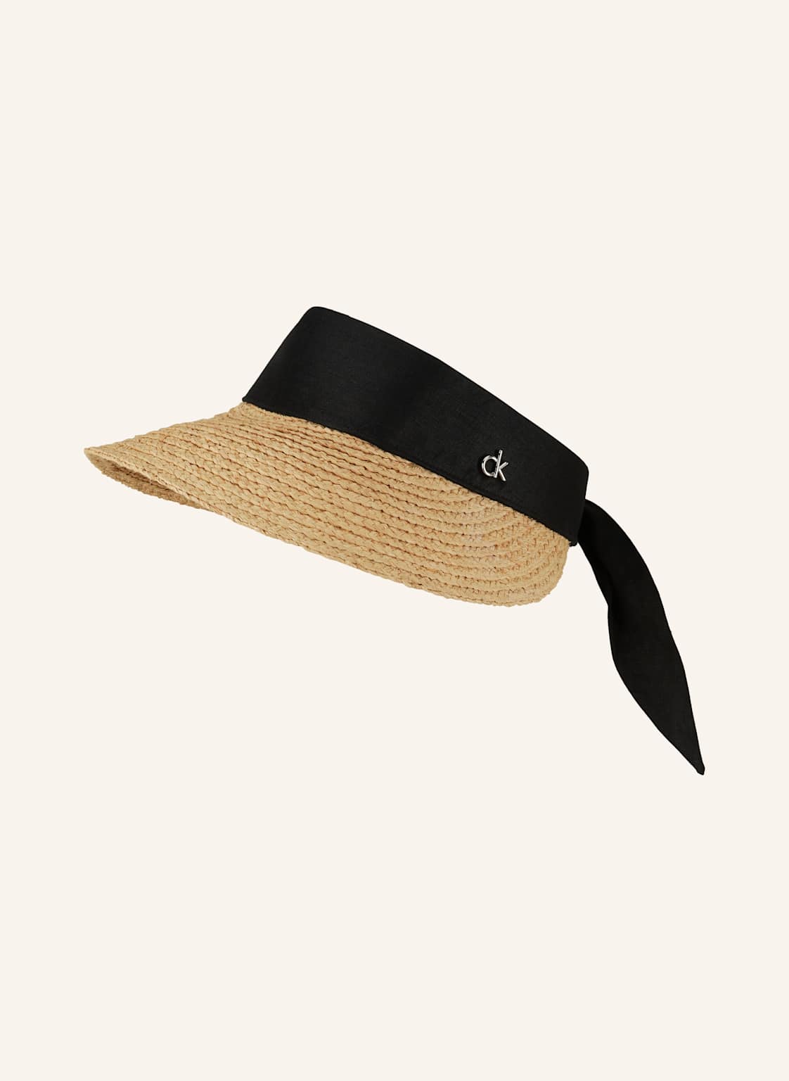 Calvin Klein Visor-Cap Mit Leinen beige Calvin Klein Visor-Cap Mit Leinen beige von Calvin Klein