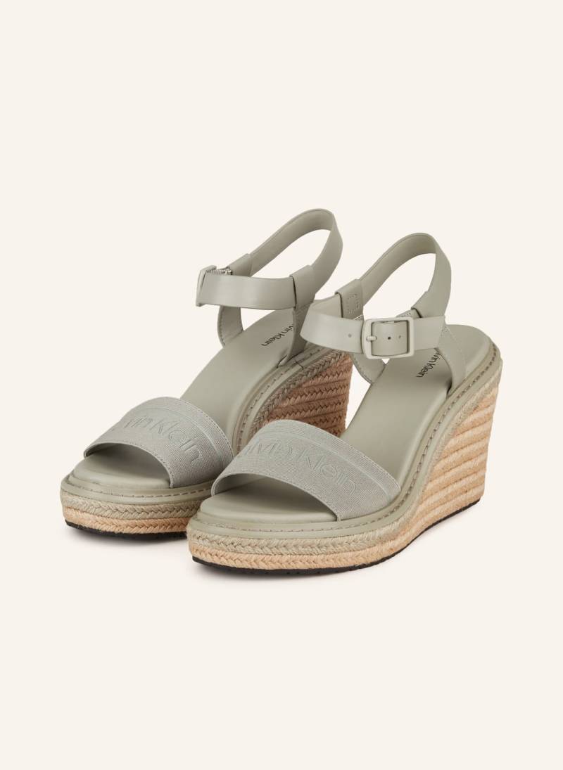 Calvin Klein Wedges gruen von Calvin Klein