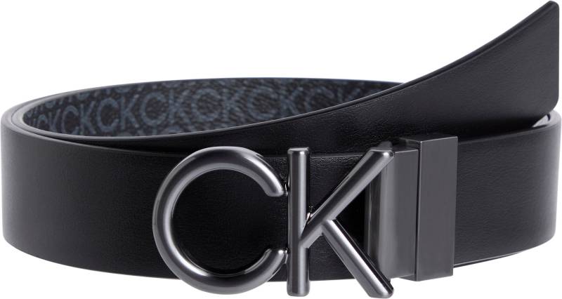 Calvin Klein Wendegürtel »ADJ/REV CK METAL BOMBE MONO 35MM«, im Wendedesign von Calvin Klein