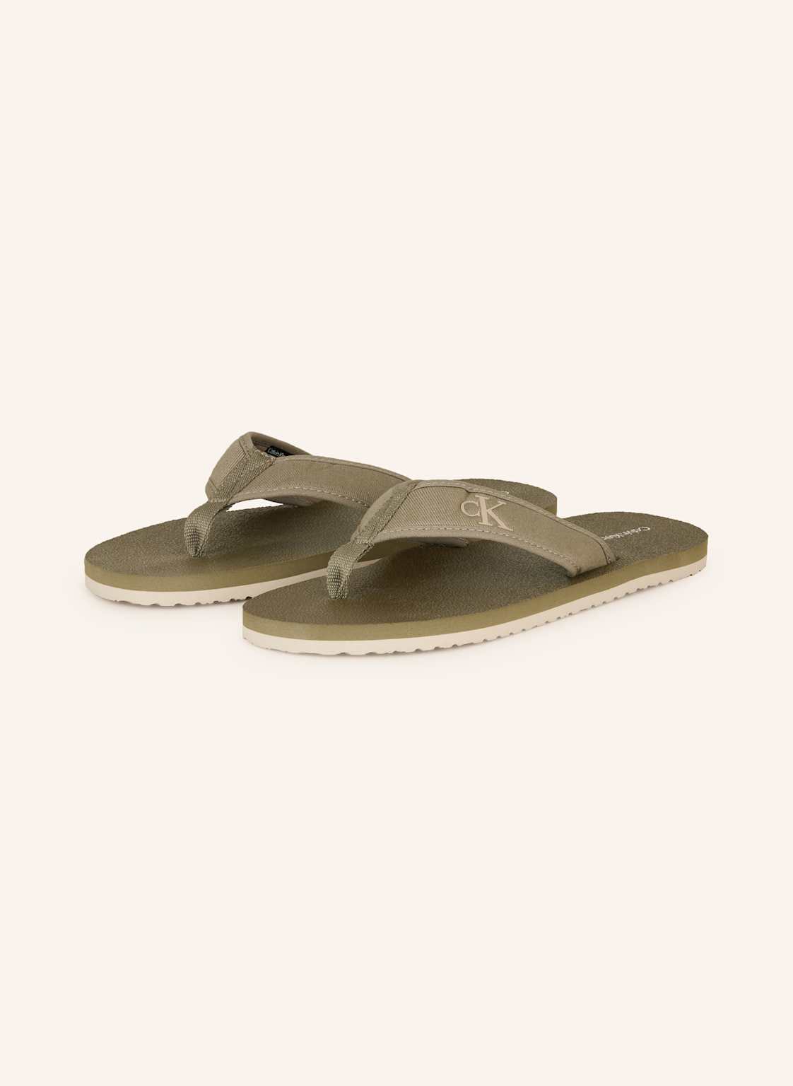 Calvin Klein Zehentrenner gruen Calvin Klein Zehentrenner gruen von Calvin Klein