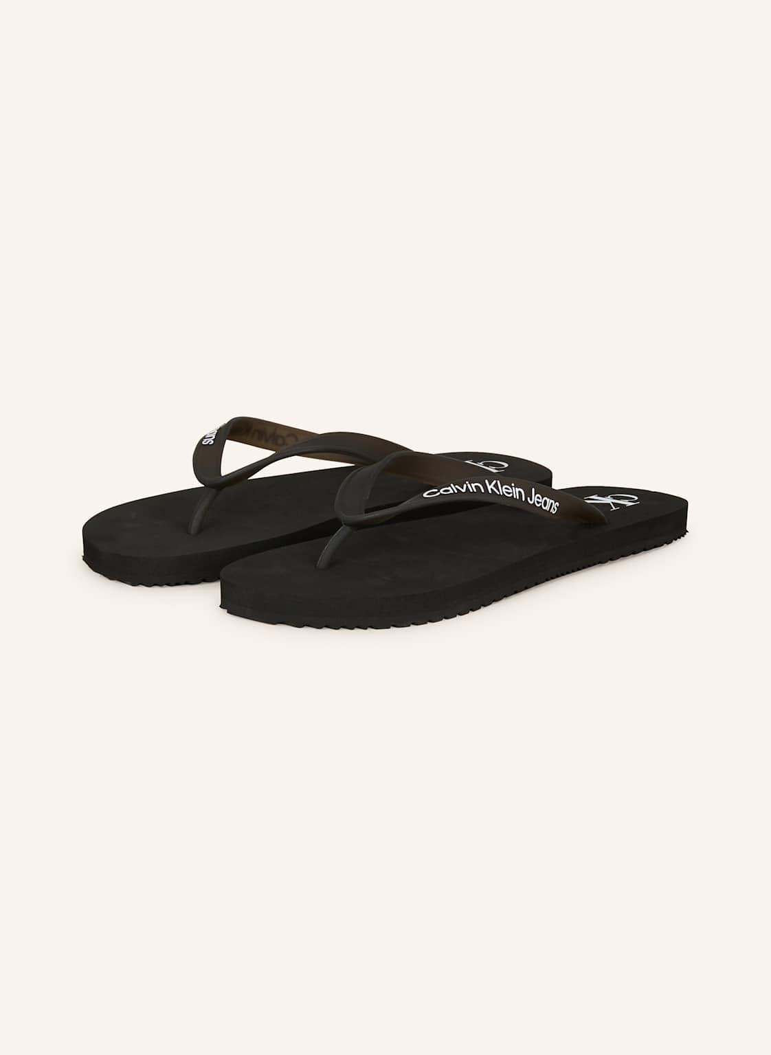 Calvin Klein Zehentrenner schwarz Calvin Klein Zehentrenner schwarz von Calvin Klein