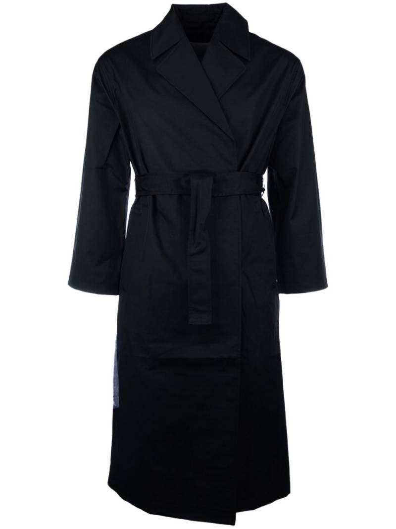 Calvin Klein belted trench coat - Black von Calvin Klein