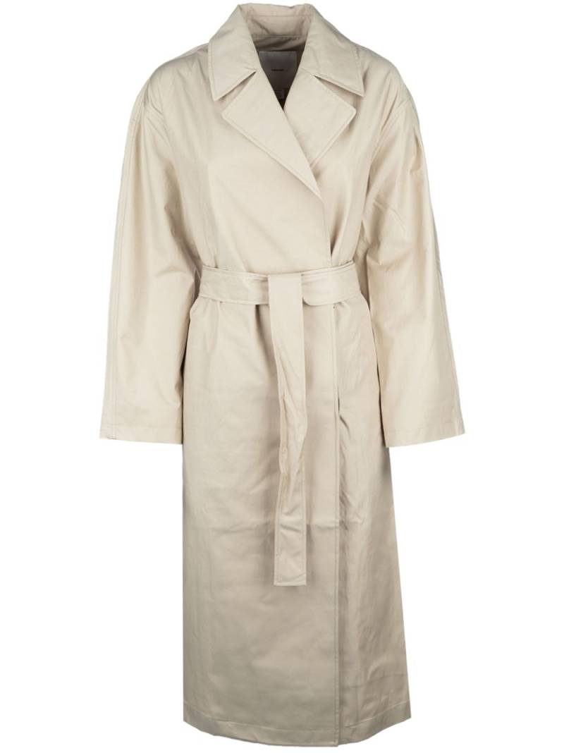 Calvin Klein belted trench coat - Neutrals von Calvin Klein