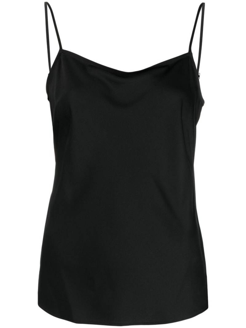 Calvin Klein cowl-neck tank top - Black von Calvin Klein