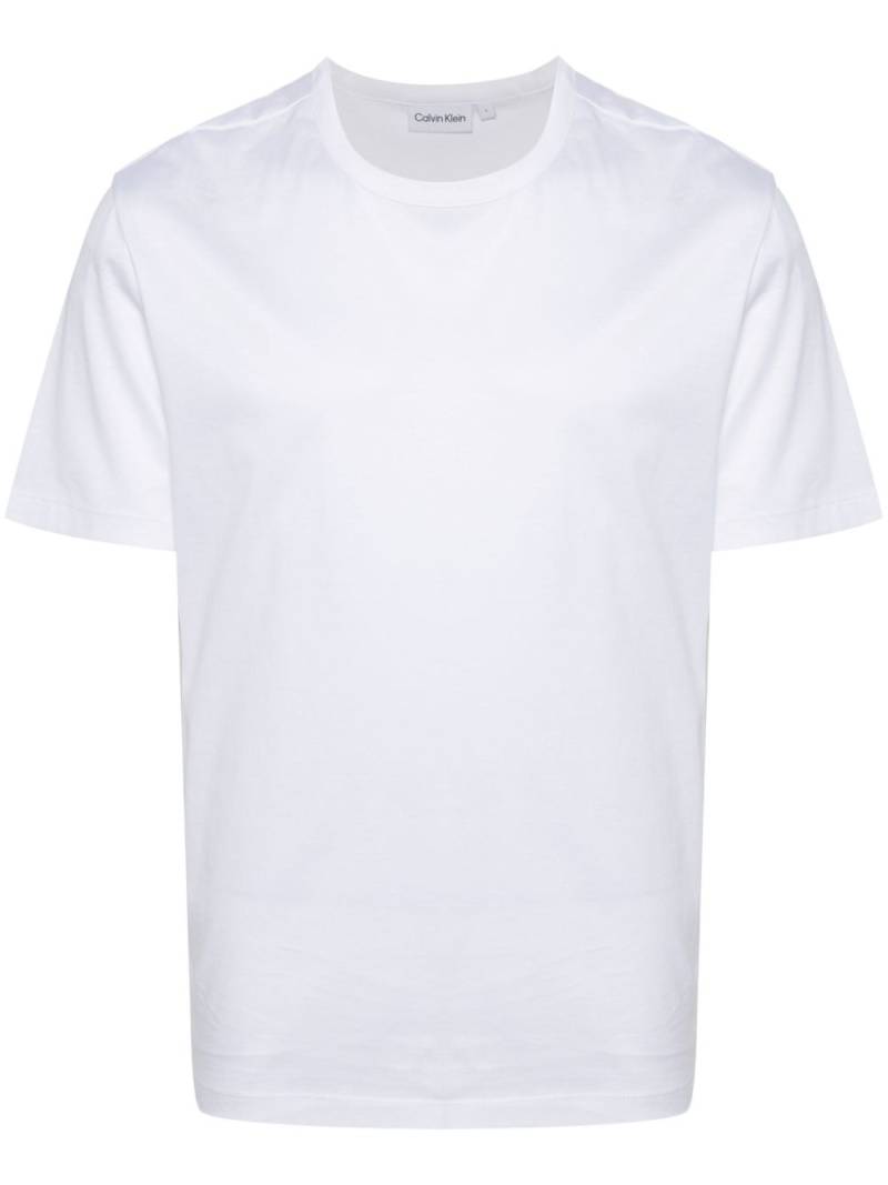 Calvin Klein crew-neck short-sleeved t-shirt - White von Calvin Klein