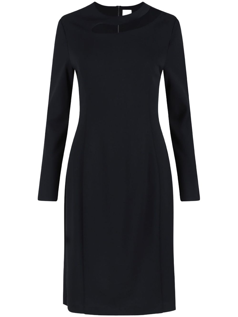 Calvin Klein cut-out midi dress - Black von Calvin Klein