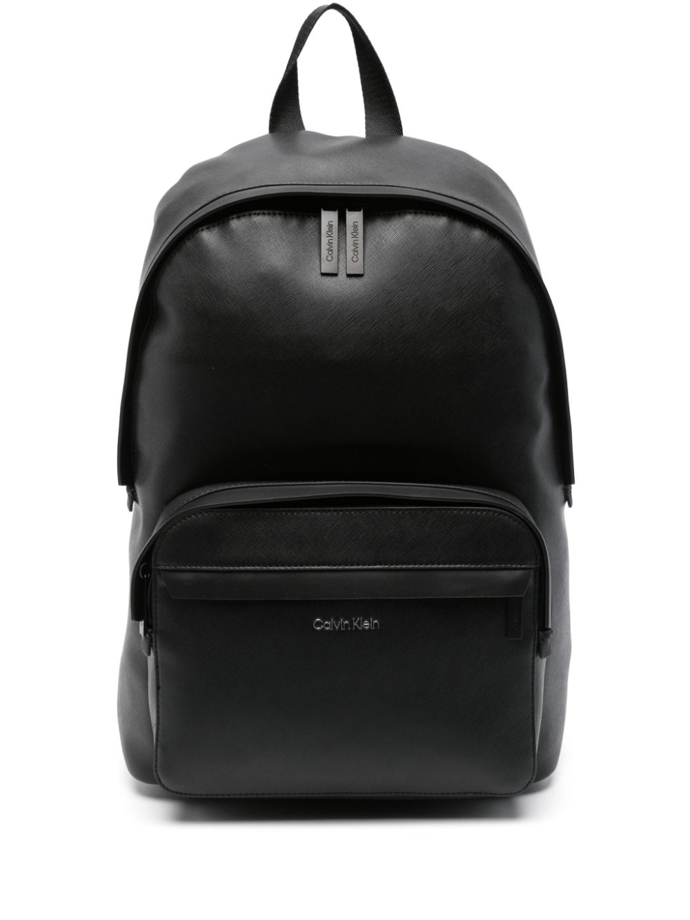 Calvin Klein debossed-logo backpack - Black von Calvin Klein