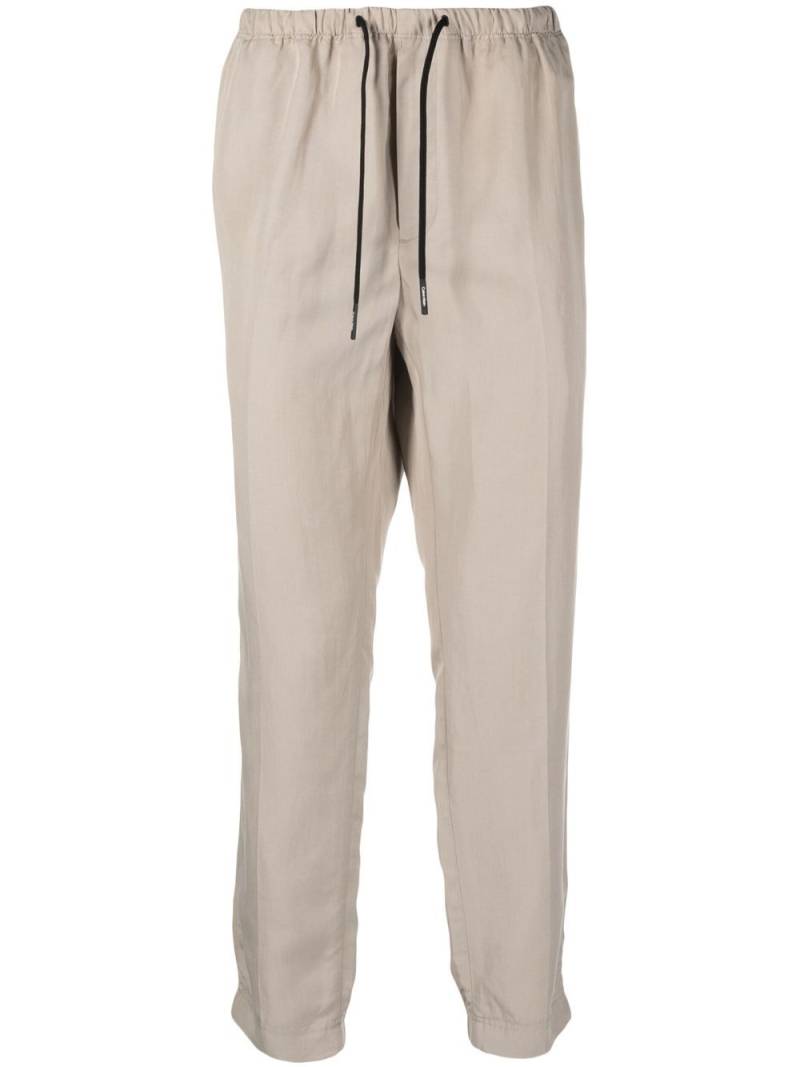 Calvin Klein drawstring-fastening waist trousers - Neutrals von Calvin Klein