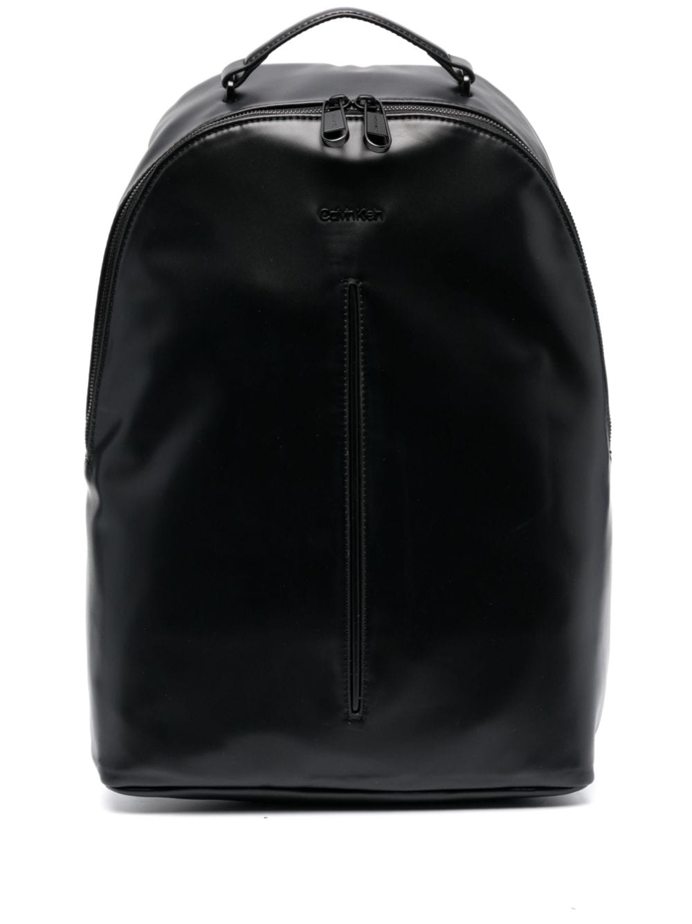 Calvin Klein embossed-logo backpack - Black von Calvin Klein