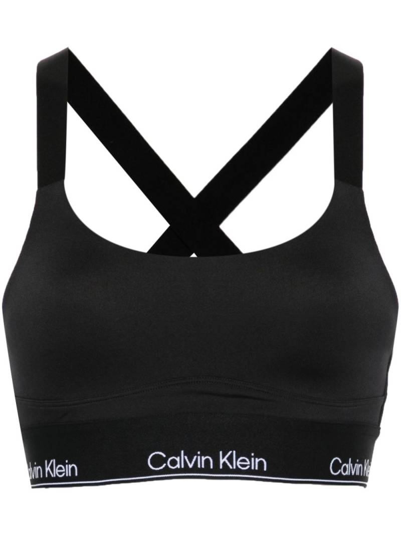 Calvin Klein high impact sports bra - Black von Calvin Klein