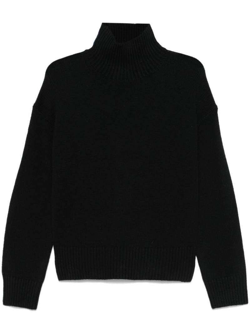 Calvin Klein high-neck sweater - Black von Calvin Klein