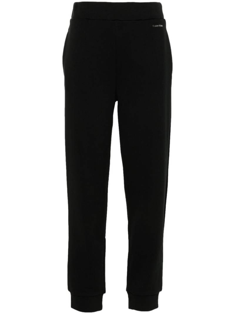 Calvin Klein high-waist track trousers - Black von Calvin Klein