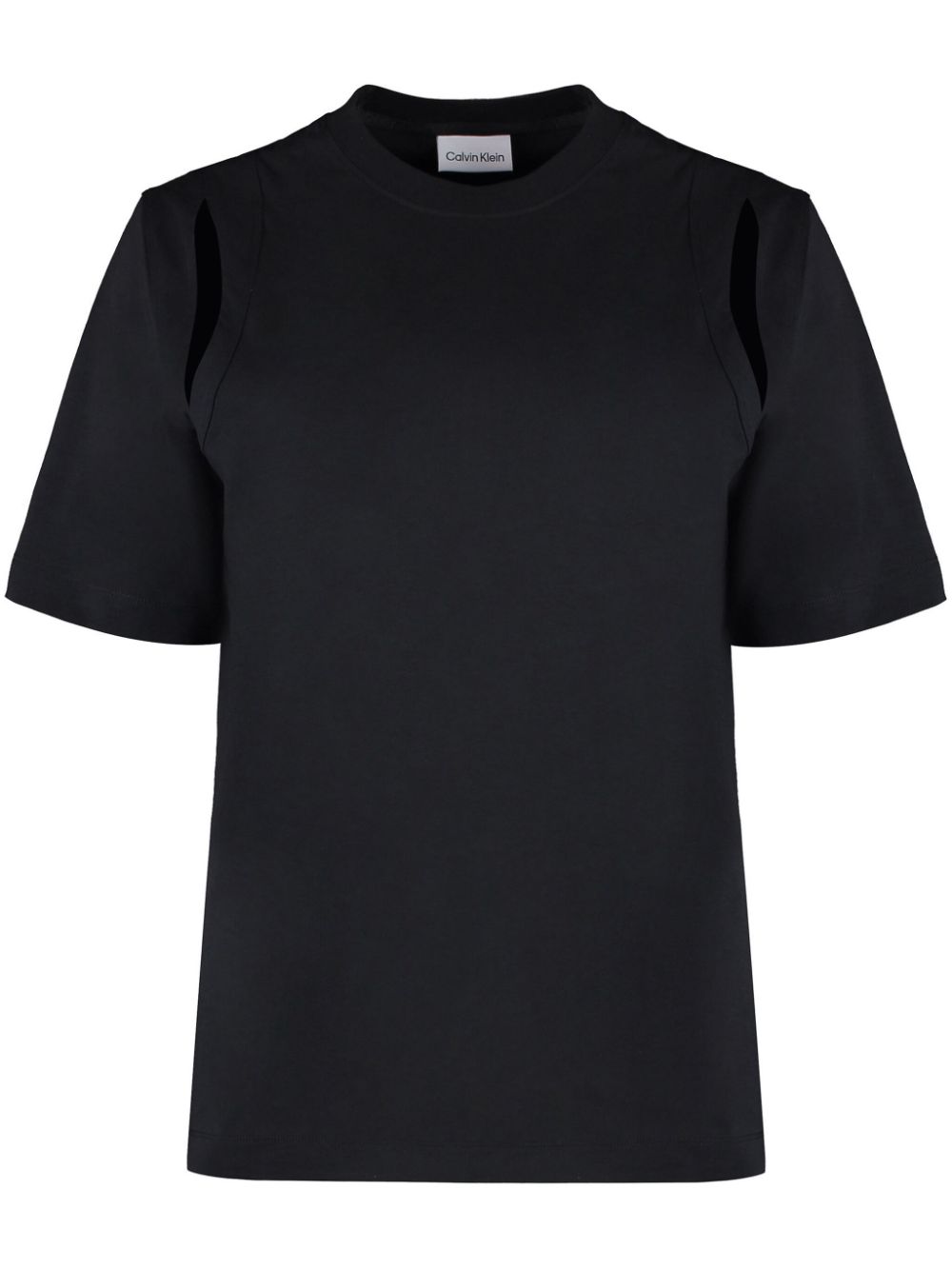 Calvin Klein layered-design T-shirt - Black von Calvin Klein