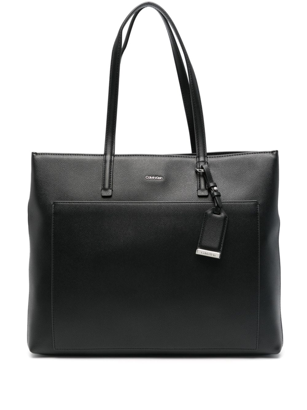 Calvin Klein logo-charm tote bag - Black von Calvin Klein