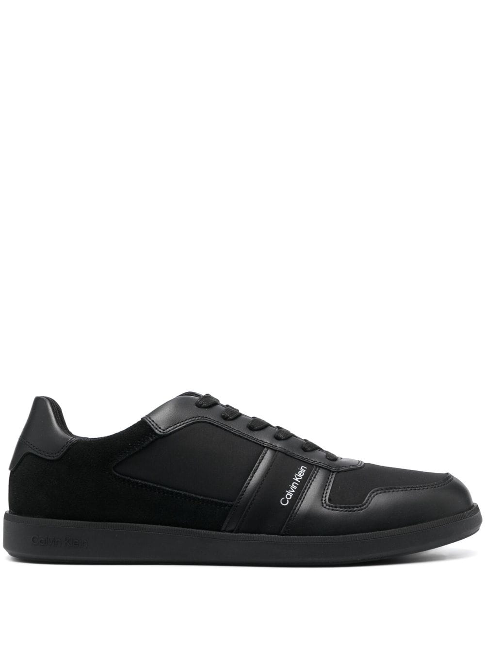 Calvin Klein logo-detail low-top sneakers - Black von Calvin Klein