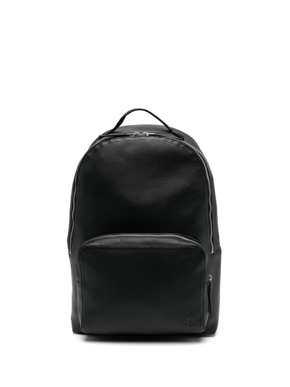 Calvin Klein logo-embossed backpack - Black von Calvin Klein