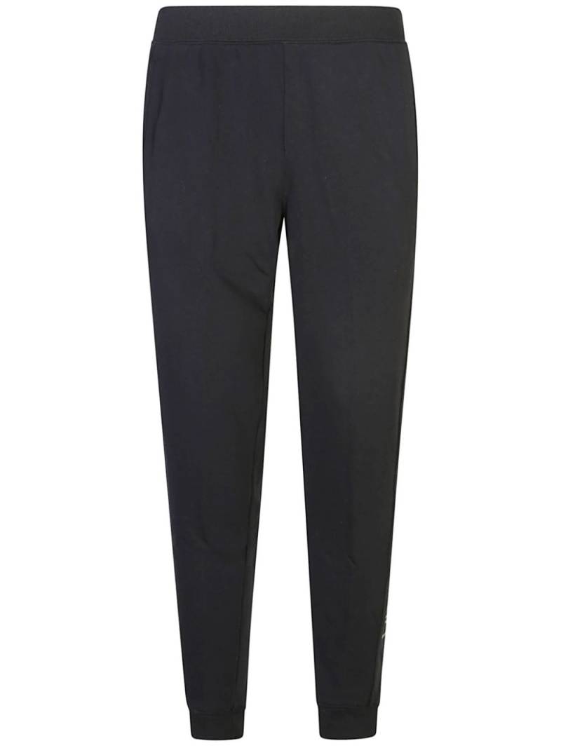 Calvin Klein logo embroidered trousers - Black von Calvin Klein