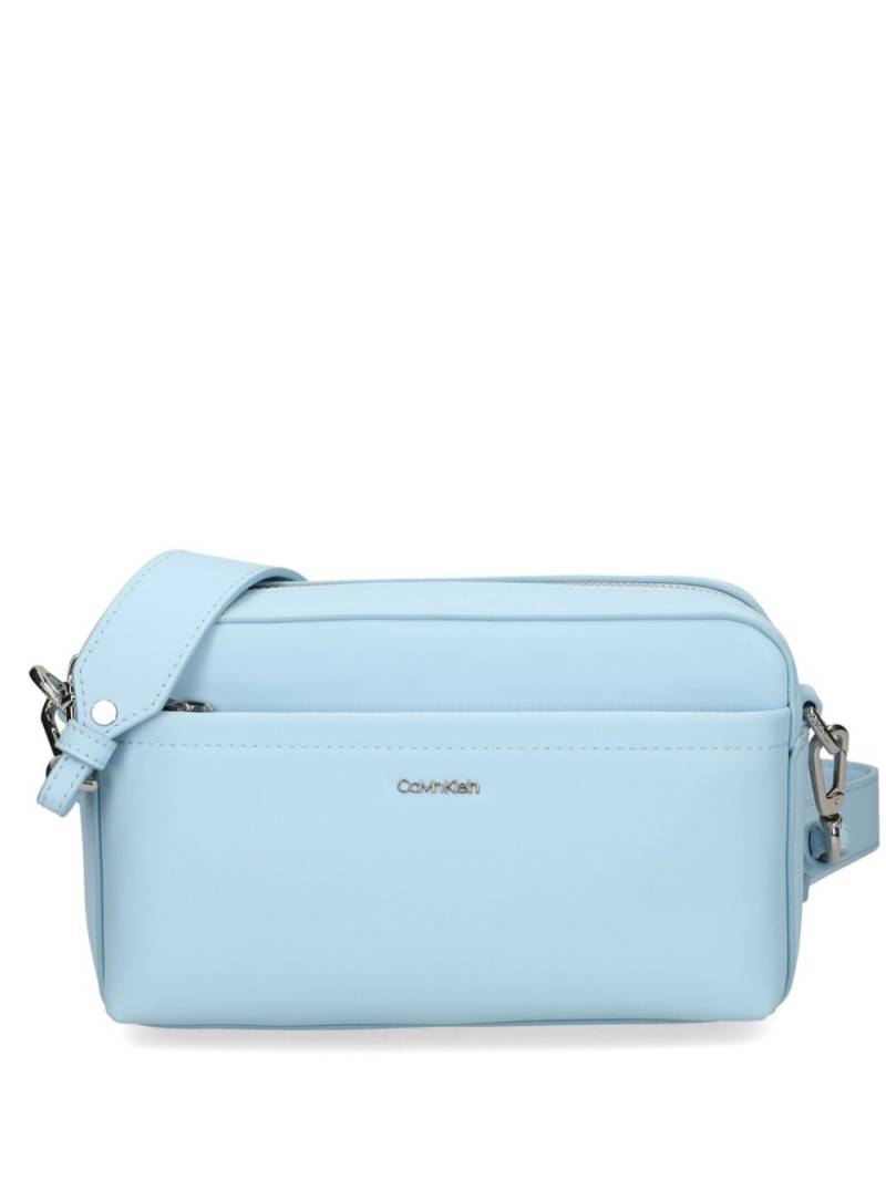 Calvin Klein logo-lettering crossbody bag - Blue von Calvin Klein