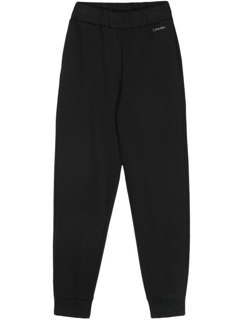 Calvin Klein logo lettering track pants - Black von Calvin Klein