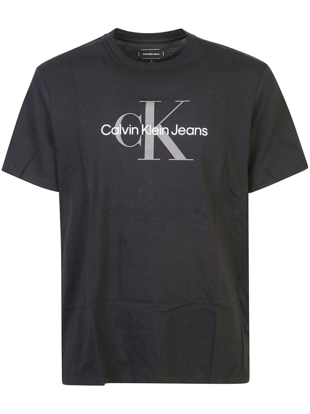 Calvin Klein logo-print T-shirt - Black von Calvin Klein