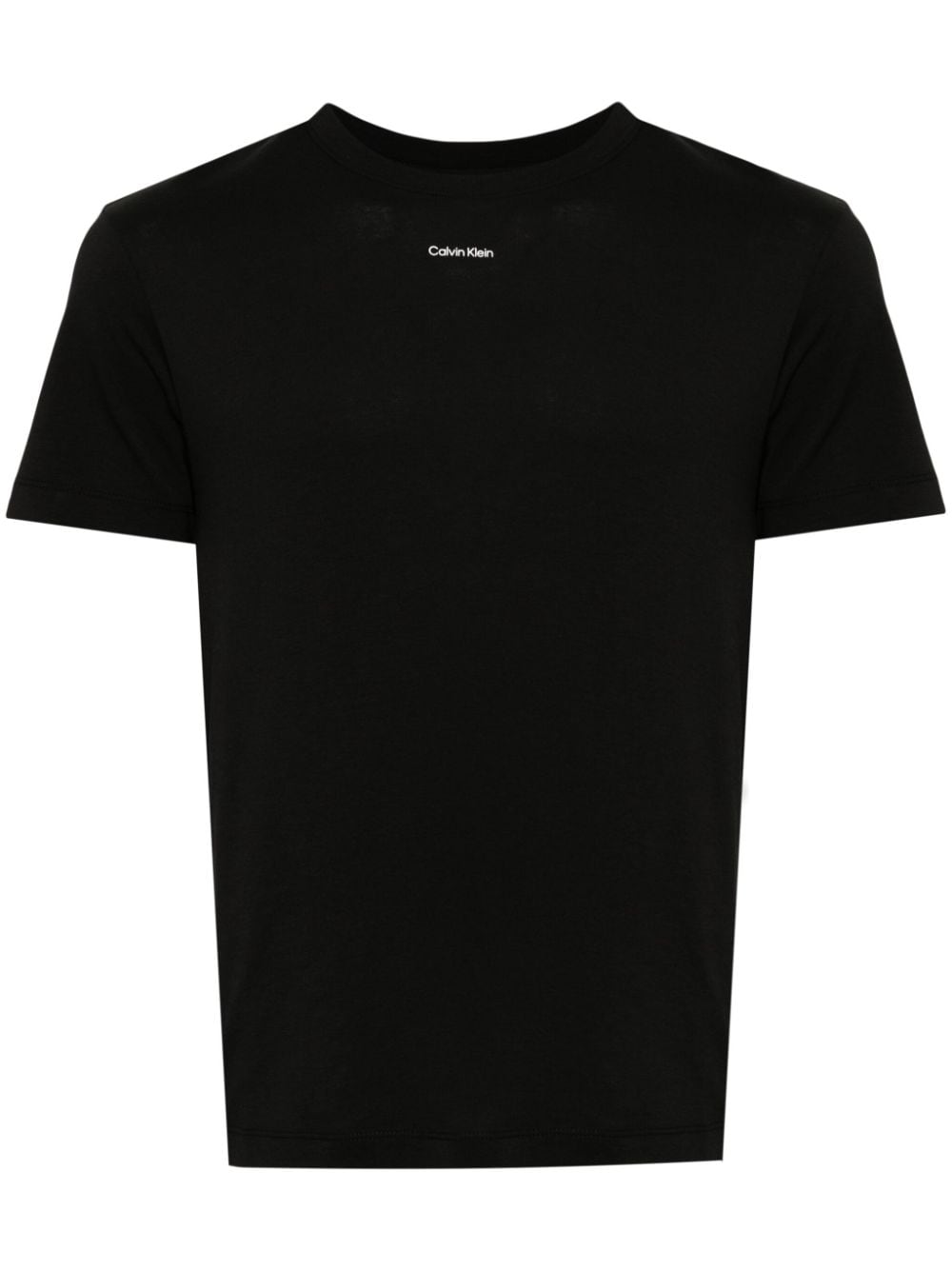 Calvin Klein logo-print T-shirt - Black von Calvin Klein