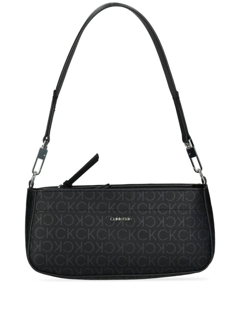 Calvin Klein logo-print shoulder bag - Black von Calvin Klein