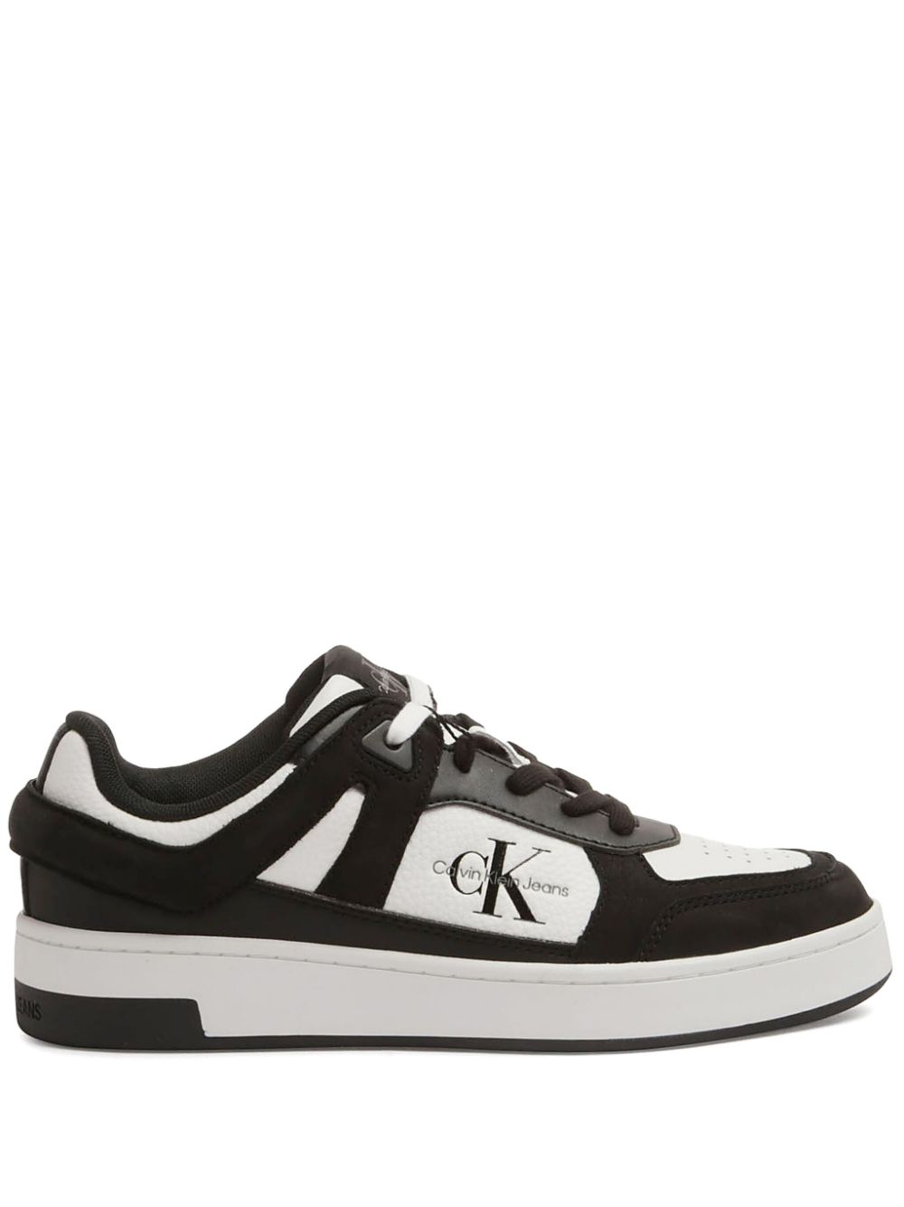 Calvin Klein logo-print sneakers - White von Calvin Klein