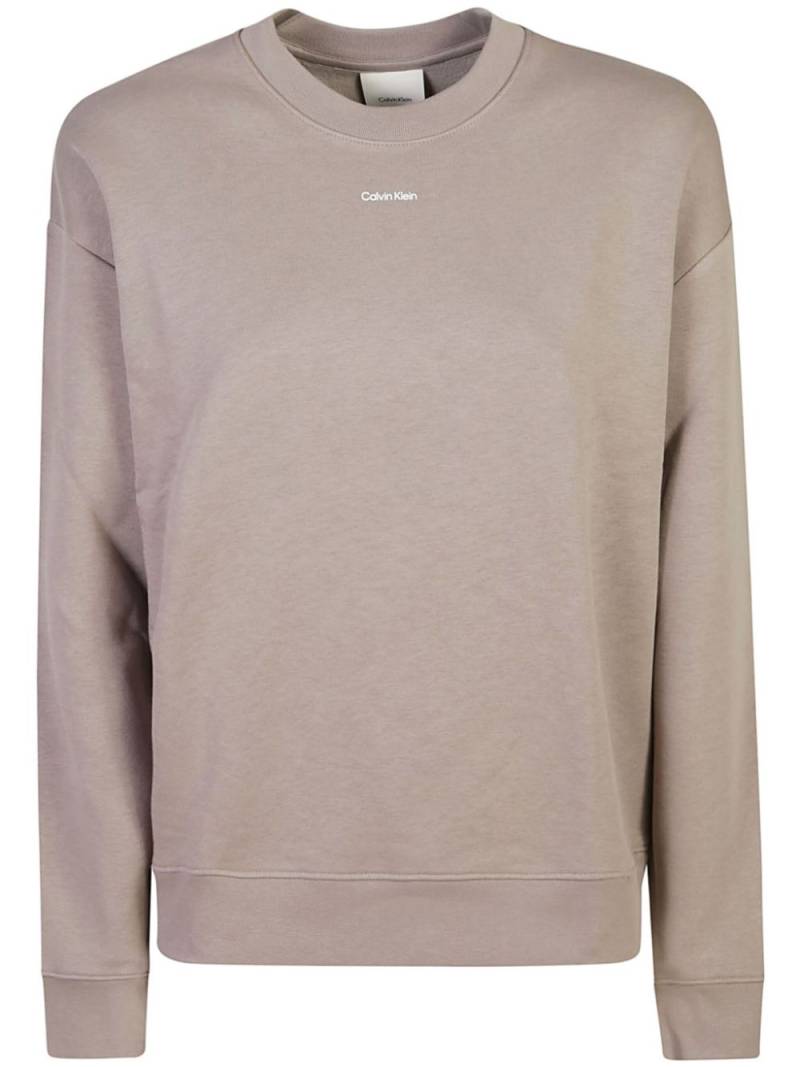 Calvin Klein logo-print sweatshirt - Grey von Calvin Klein