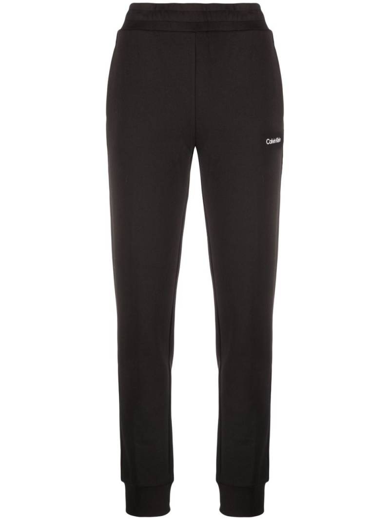 Calvin Klein logo-print track pants - Black von Calvin Klein