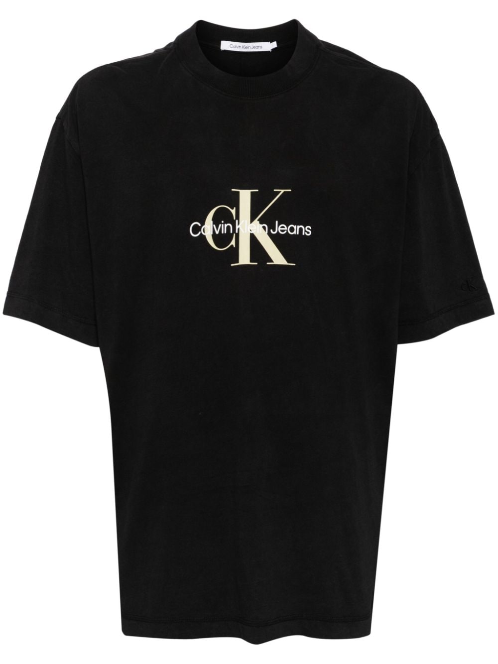 Calvin Klein logo-printed t-shirt - Black von Calvin Klein