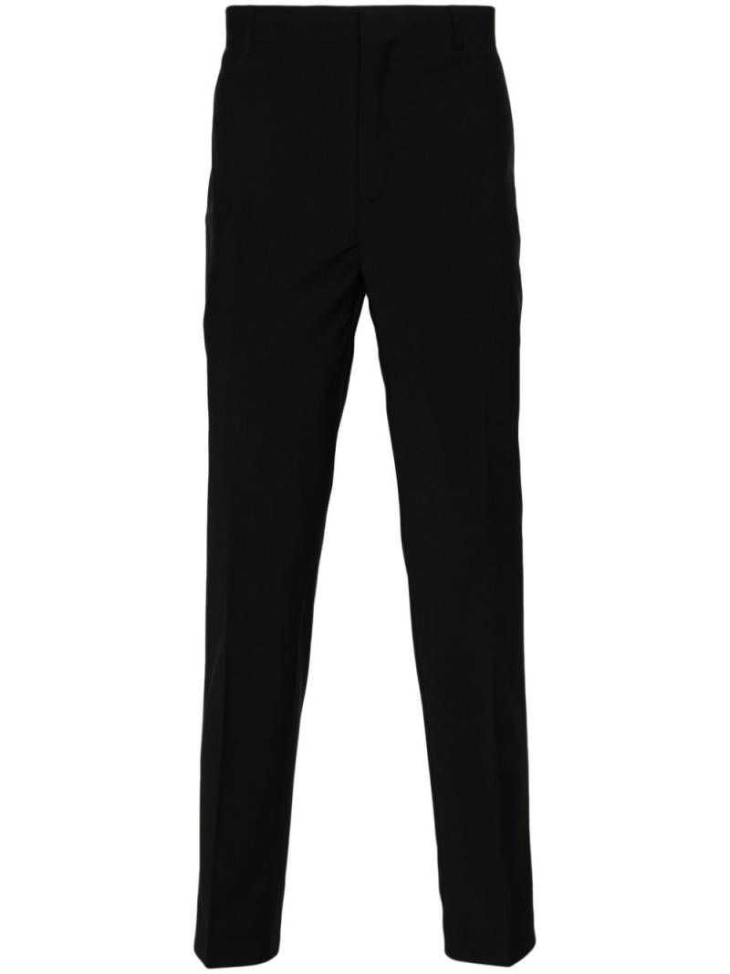 Calvin Klein mid-rise tailored trousers - Black von Calvin Klein