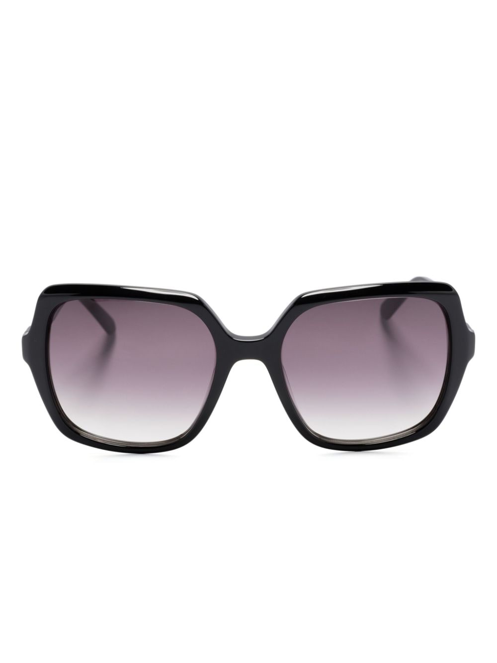 Calvin Klein oversize-frame sunglasses - Black von Calvin Klein