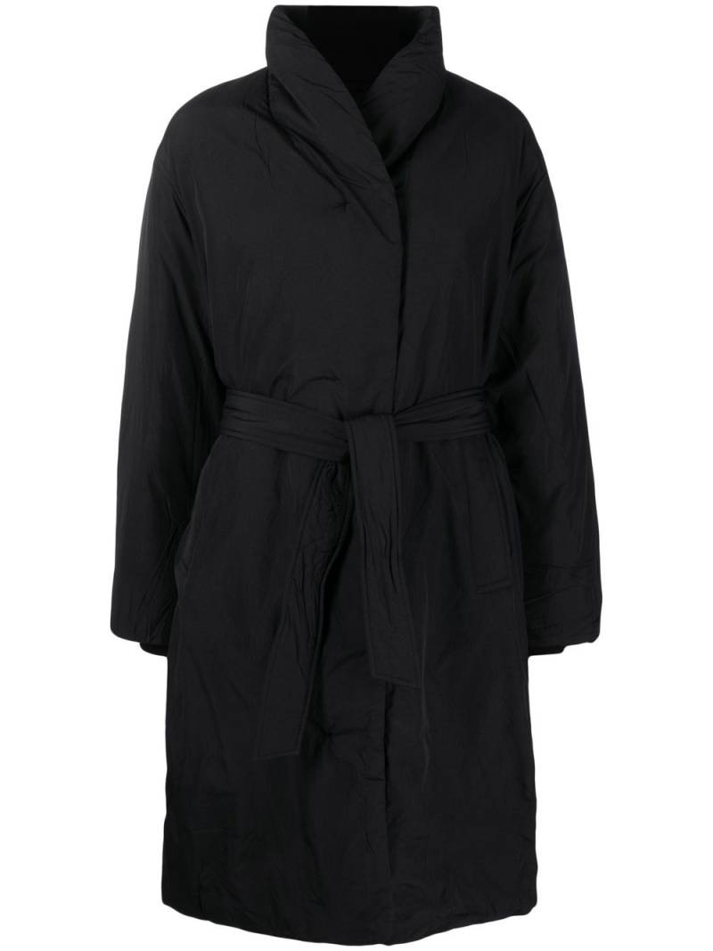 Calvin Klein padded single-breasted coat - Black von Calvin Klein