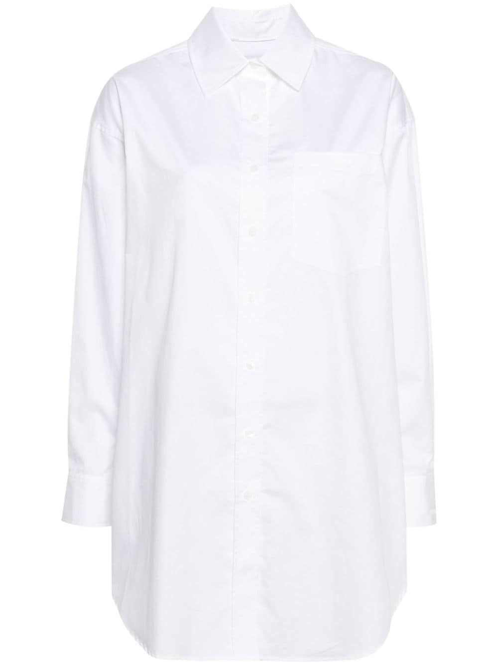 Calvin Klein plain cotton shirt - White von Calvin Klein