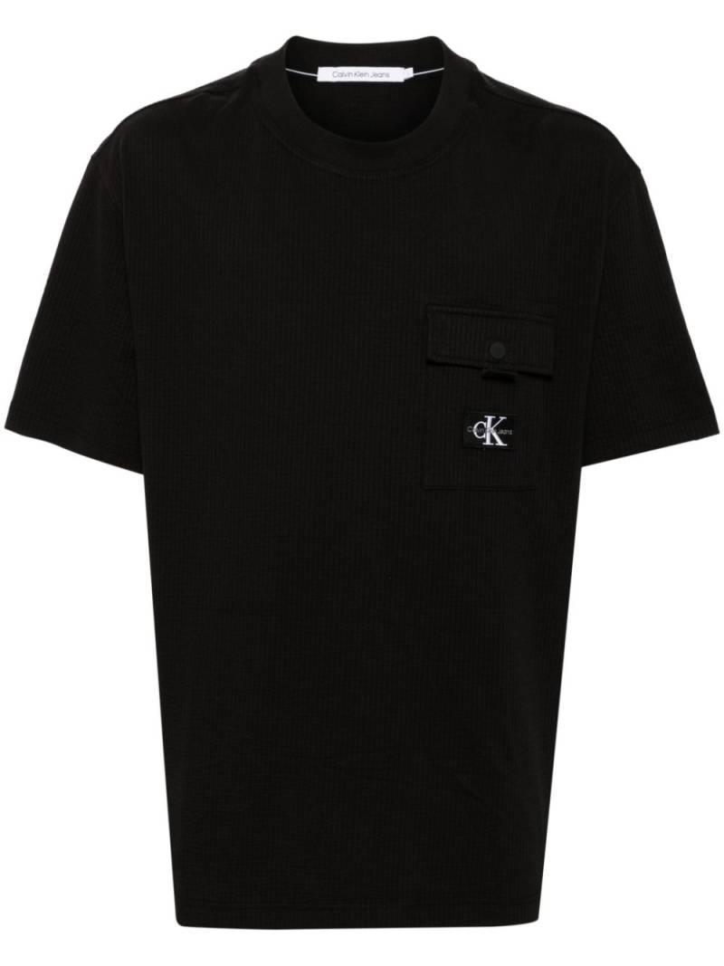 Calvin Klein pocket T-shirt - Black von Calvin Klein