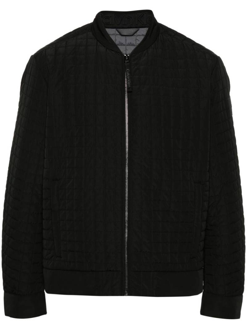 Calvin Klein quilted padded jacket - Black von Calvin Klein